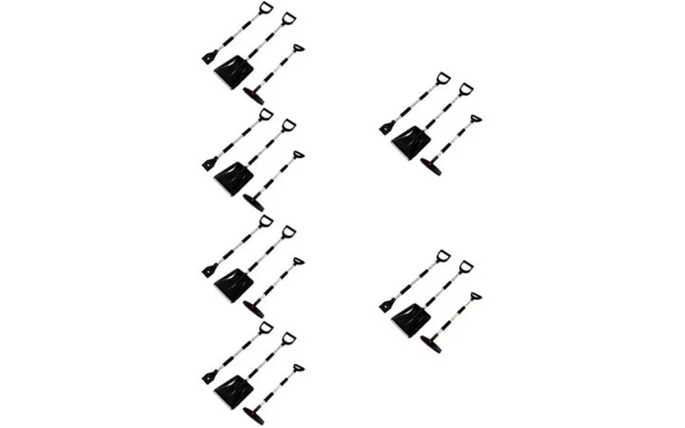 Mlins 6 Sets Ice Scrapers Snow Removal Shovel Deicing Set Car Supplies