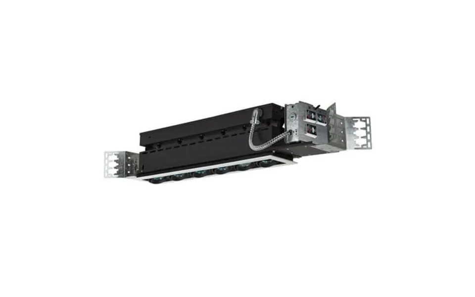 Mmg1650-4ewb-jesco Lighting-four Light Low Voltage Modulinear New Construction-white Black Finish
