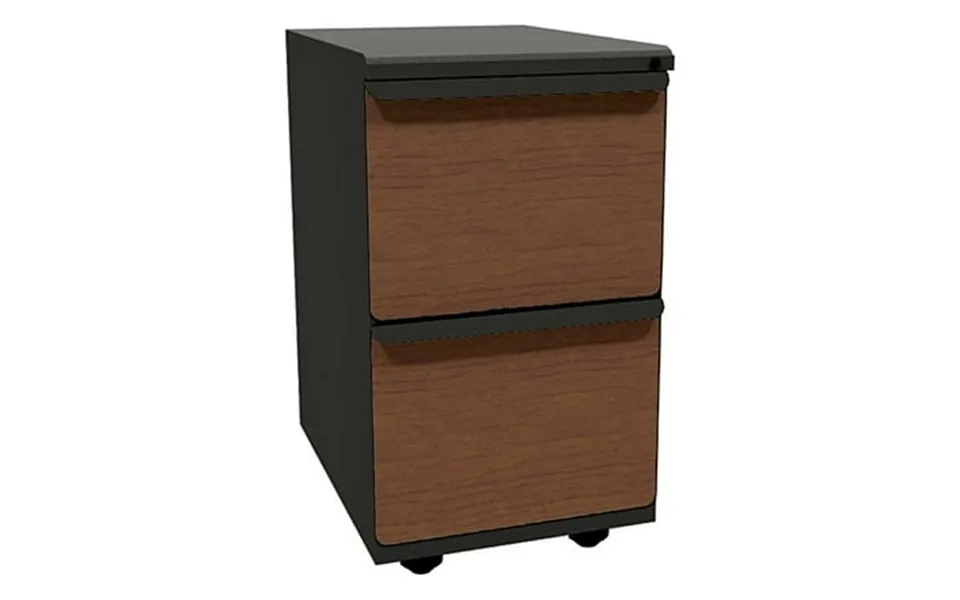 Mobile Pedestal With Laminate Front File Drawers - 23 In.