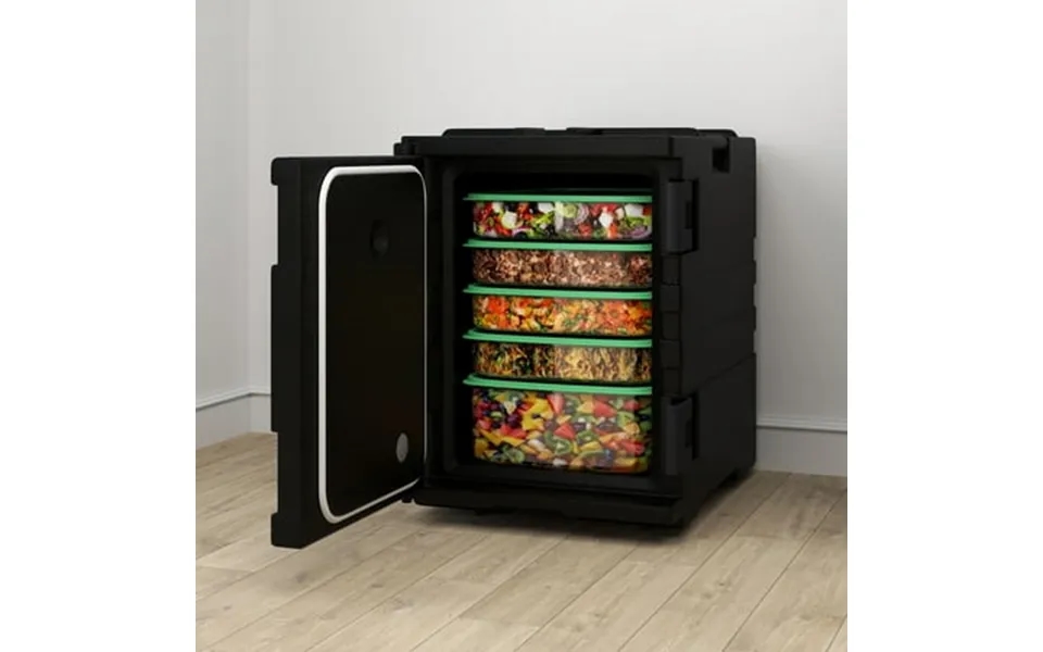 Modfusion 95 Qt Insulated Food Pan Carrier Keeps Food Warm 6 Hrs Or Cold 5 Hrs Portable With Wheels & Ergonomic Handle