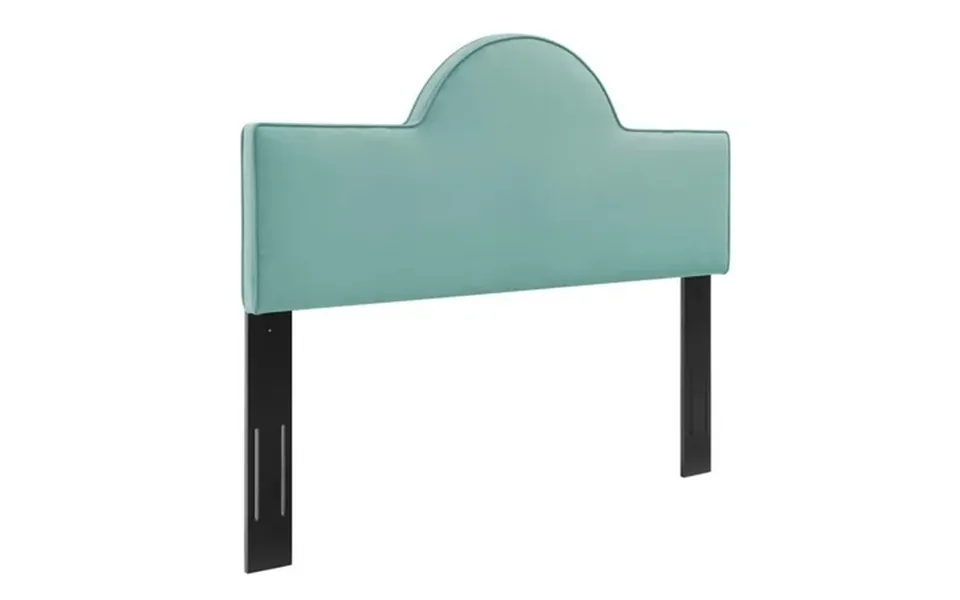 Modway Dawn King California King Performance Velvet Headboard In Mint