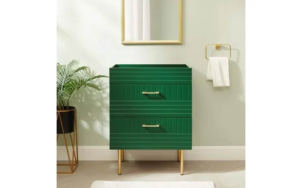 Modway Daybreak 24 Bathroom Vanity Cabinet Sink Basin Not Included In Green