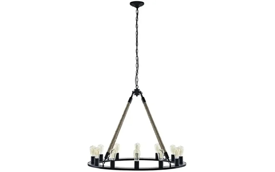 Modway Encircle Chandelier In Brown