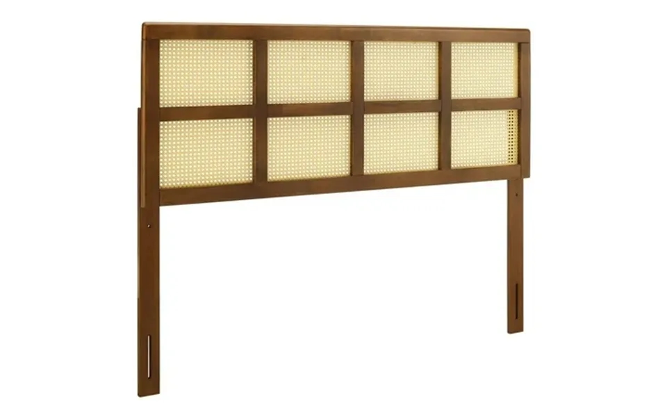Modway Luana Cane Full Headboard In Walnut