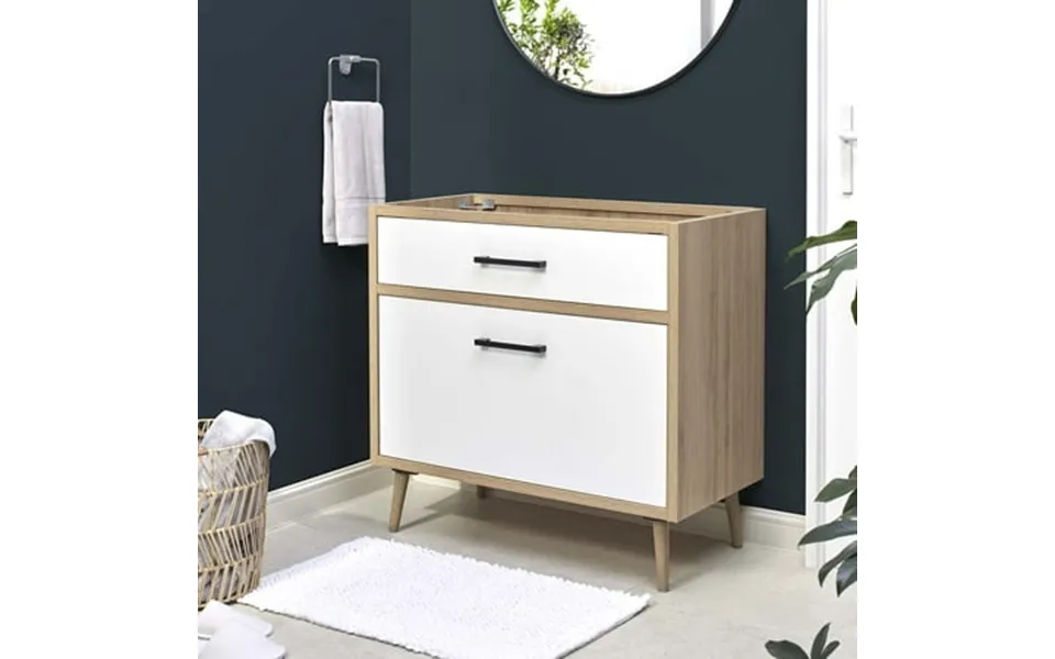 Modway Maverick 36 Bathroom Vanity Cabinet - Sink Basin Not Included In Oak White