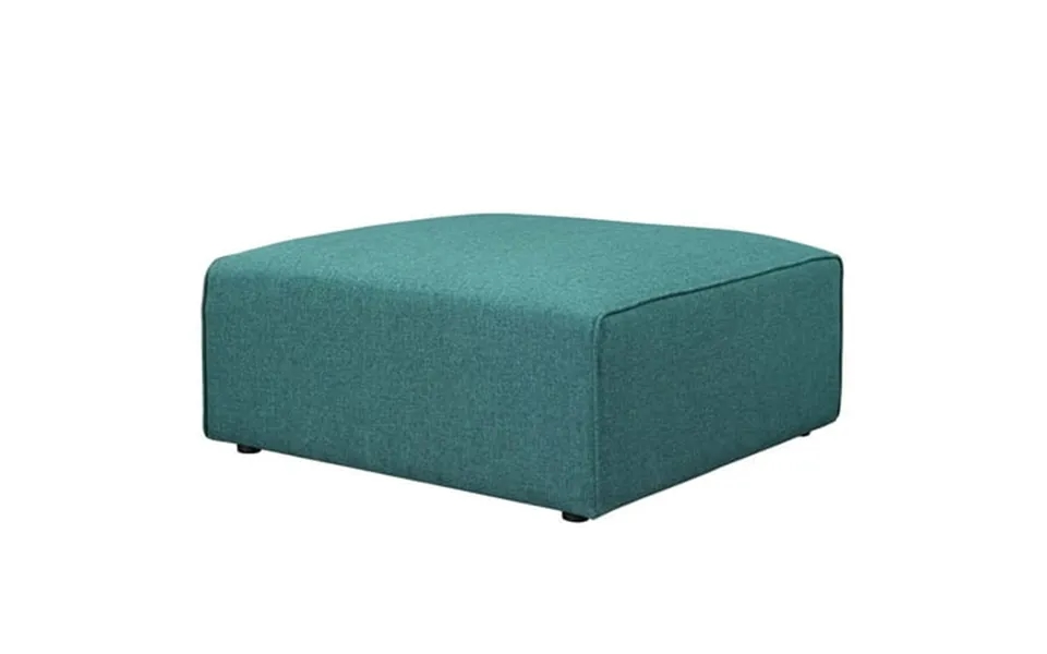 Modway Mingle Fabric Ottoman In Teal