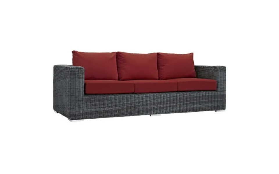 Modway Summon Outdoor Patio Sunbrella Sofa Multiple Colors
