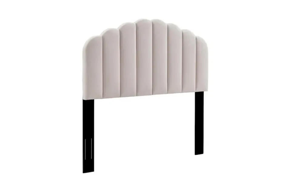 Modway Veronique Full Queen Performance Velvet Headboard In Pink
