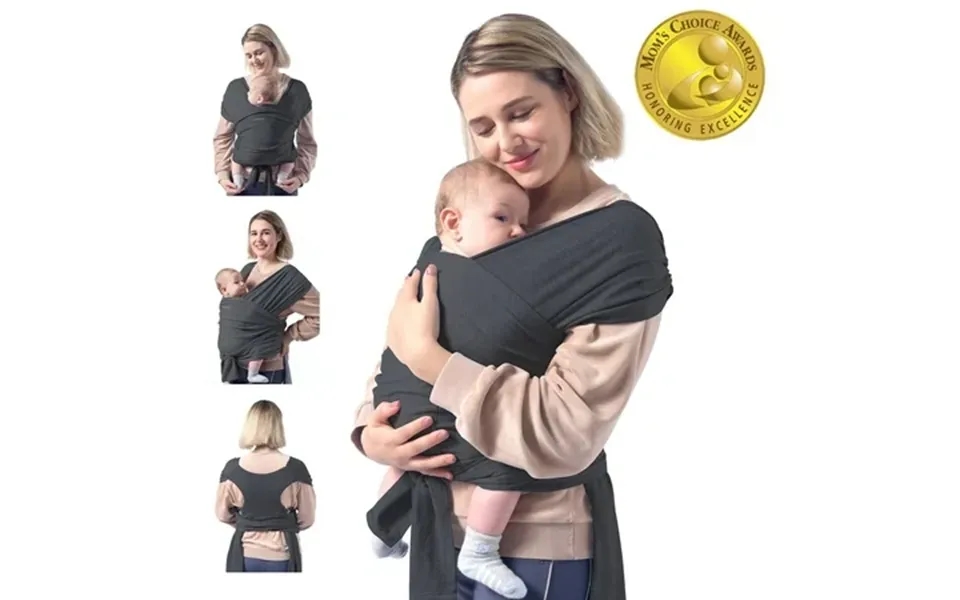 Momcozy Baby Wrap Carrier Easy To Wear Infant Carrier Slings Lightweight Adjustable Hands Free Baby Sling For Newborn To