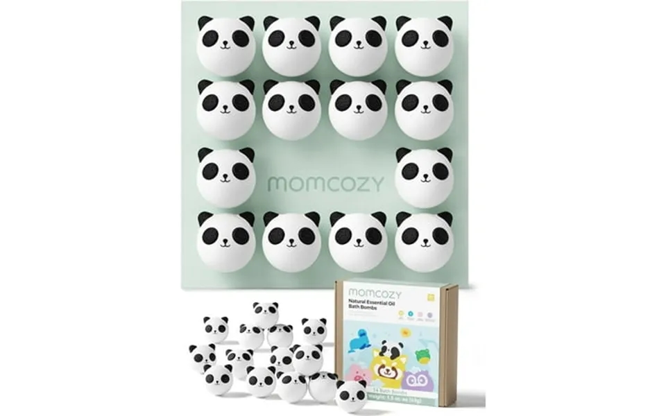Momcozy Organic Bath Bombs Gift Set 14 Pcs Bubble Bath Fizzy Balls Cute Animal Shapes Bath Bombs For Kids Girls Boys Bab