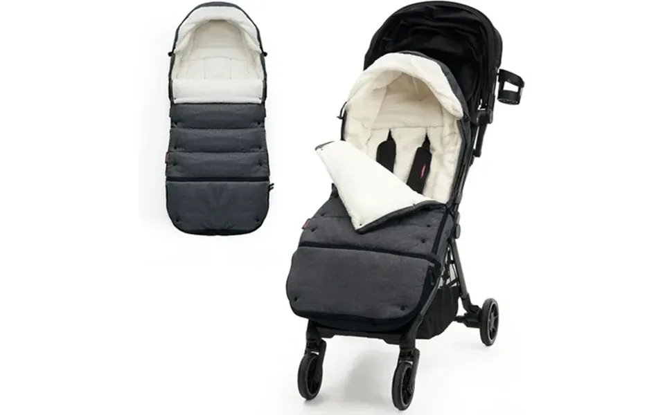 Momcozy Stroller Footmuff Universal Easily Attaches To Most Strollers Ultra-plush Weather-proof Deluxe Warm Stroller Bun
