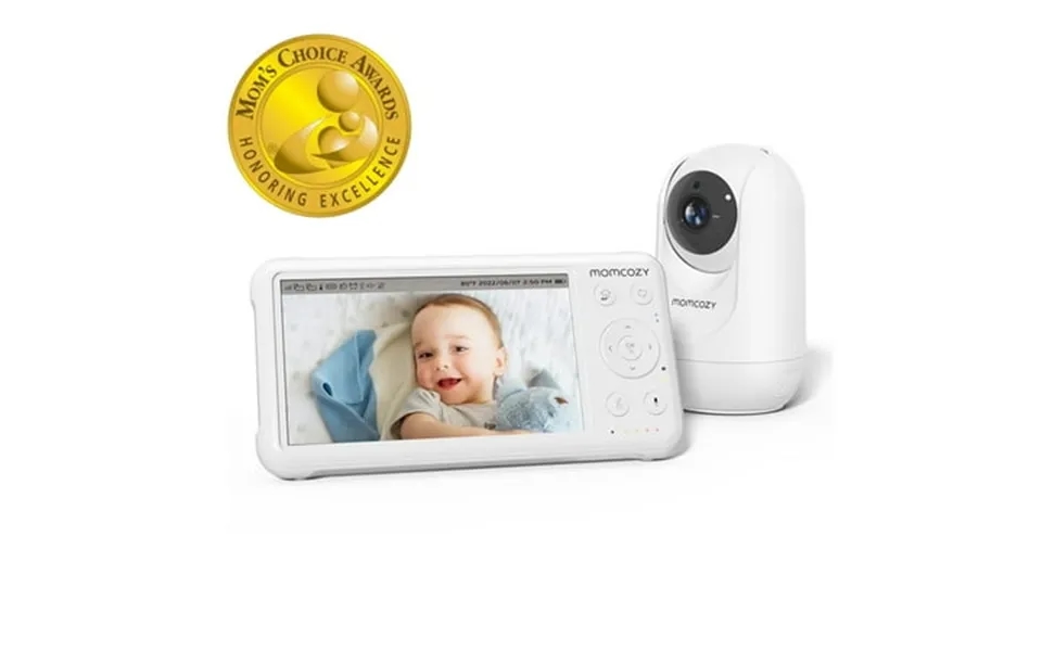 Momcozy Video Baby Monitor 5 Display 1080p Hd Infrared Night Vision Long Range 2-way Talk