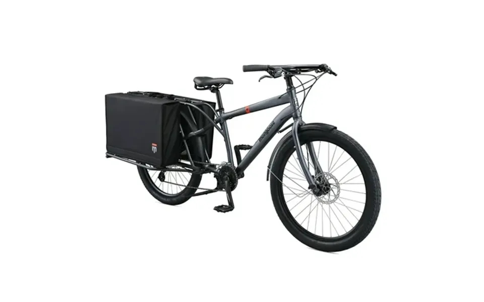 Mongoose Envoy Adult Cargo Bike Small Frame Ages 14 And Up Grey