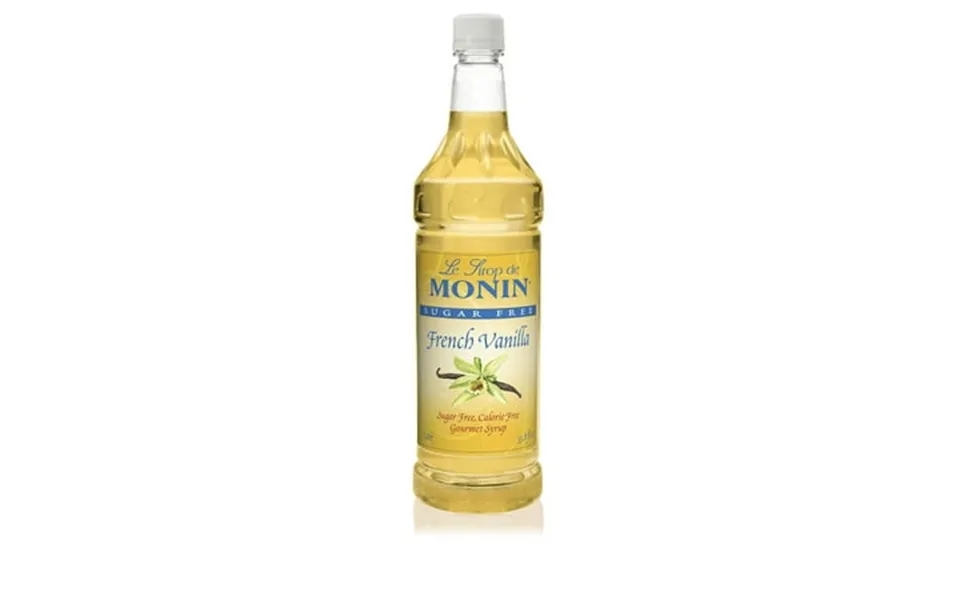 Monin - Sugar Free French Vanilla Syrup Bold Vanilla Bean Flavor Great For Coffee Cocktails & Lattes Gluten-free Vegan N