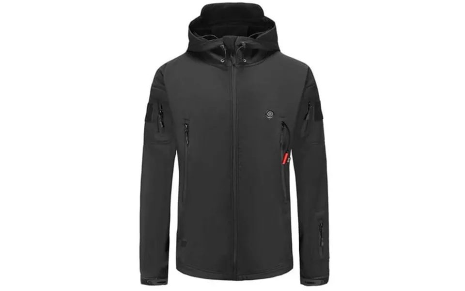 Monintic Electric Heated Jacket Usb Thermal Warm Up Windproof Pad Body For Men Women Windproof Lightweight Hooded Rain J