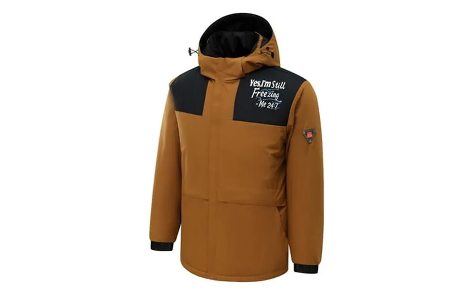 Monintic Men Women Electric Heated Jacket Long Sleeve Blouse With Zipper Hooded Pullover Windbreaker Fall Fashion Outfit