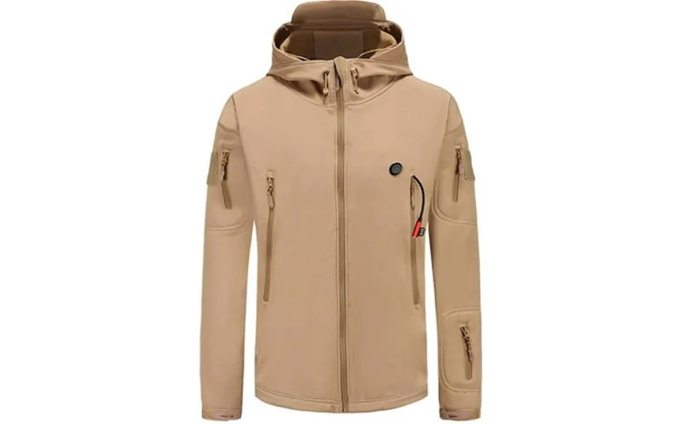 Monintic Women Men Electric Heated Vest Jacket Usb Thermal Warm Up Windproof Pad Body Windproof Winter Hiking Coat Fall