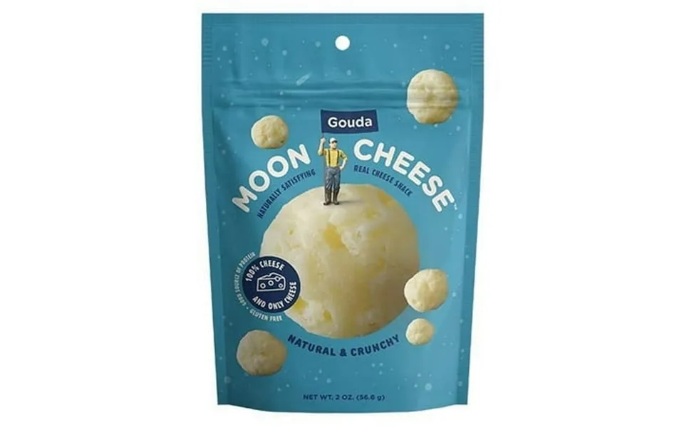 Moon Cheese Snack Gouda - Pack Of 12