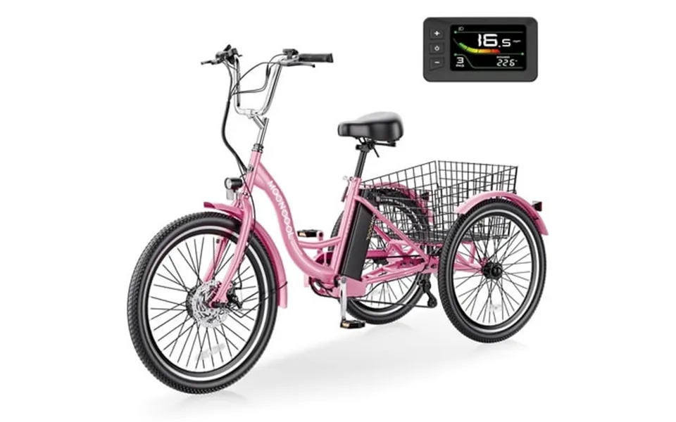 Mooncool Mc 350 Electric Tricycle For Adults 350w Motorized Electric Trike With 36v 10