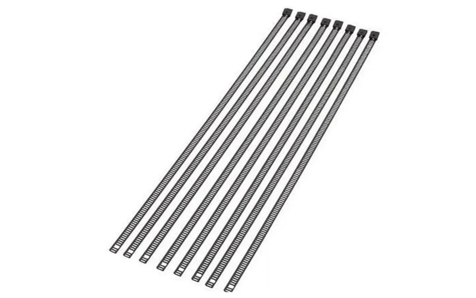 Moose Racing Stainless Steel Ladder-style Cable Ties Black 14 304-0516