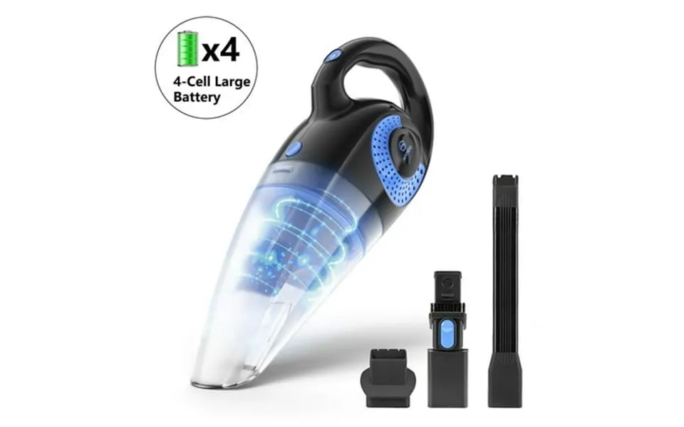 Moosoo Strong Suction Car Vacuum & Hand Vacuum Handheld Vacuum Cordless Rechargeable Handy Vac