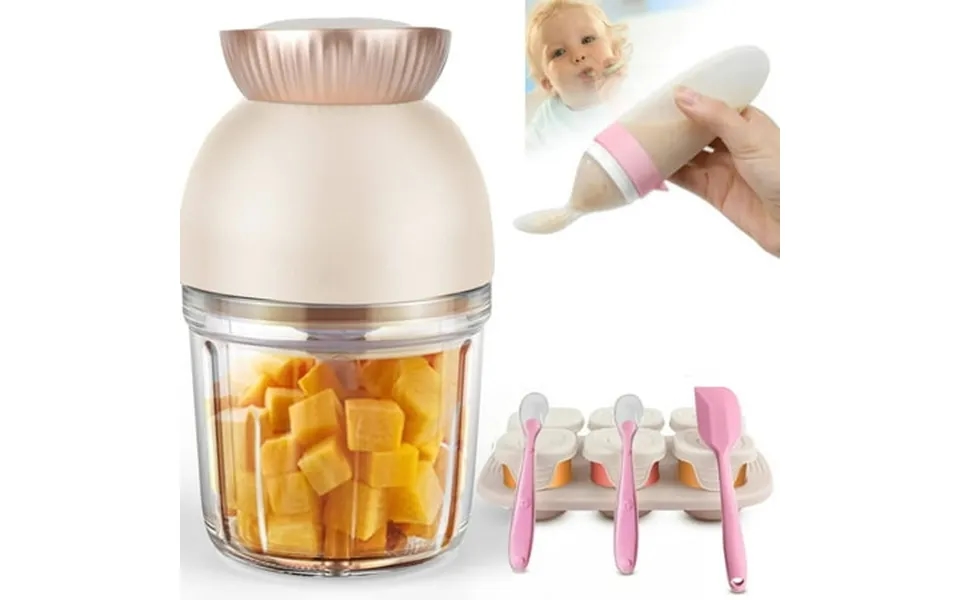 Morfone Baby Food Maker 13-in-1 Baby Food Processor For Fruit Vegetable Meat Baby Food Blender With 600ml And 8 Blades F