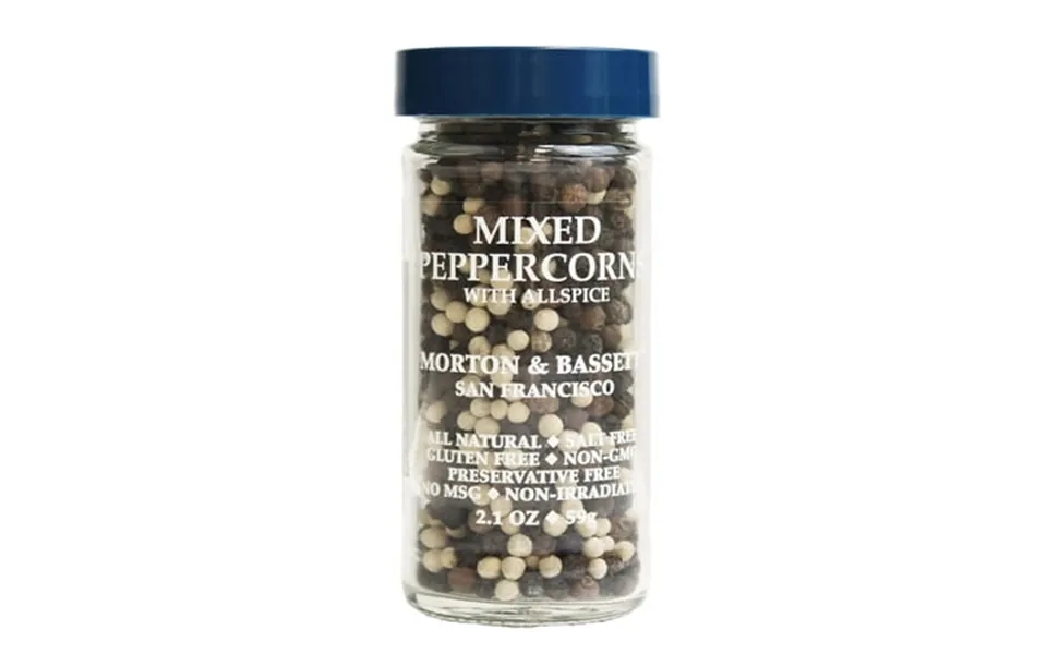 Morton & Bassett Mixed Peppercorns With Allspice 2.1 Oz Single Spice