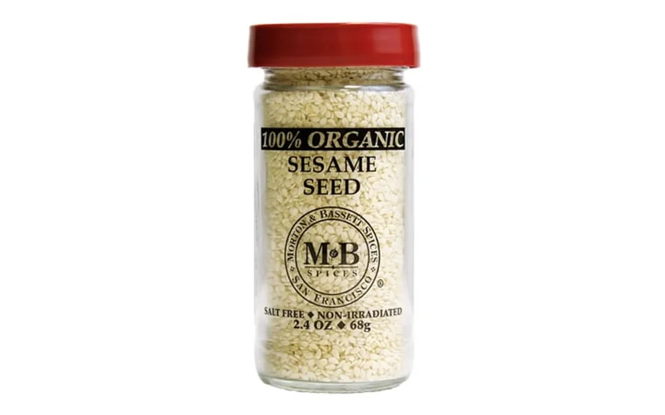 Morton & Bassett Organic Sesame Seed 2.4 Oz Single Spice