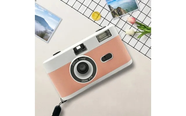 Mrmaere Half Frame Film Camera 35mm Retro Film Camera Reusable Hd Gift Camera Focus-free Built-in Flash Easy To Use product image