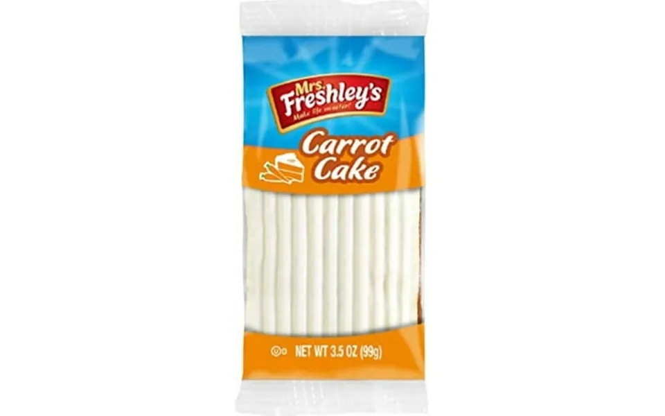 Mrs. Freshley S Iced Carrot Cake Indivually Packaged 3.5 Oz Pack Of 8