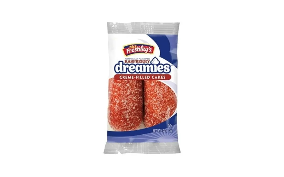 Mrs.freshleys Creme Filled Raspberry Cake 4oz 8count Pack Of 6
