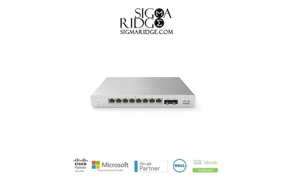 Ms120-8lp-hw Cisco Meraki Cloud Managed Network Switch 3 Year Enterprise License Lic-ent-3yr
