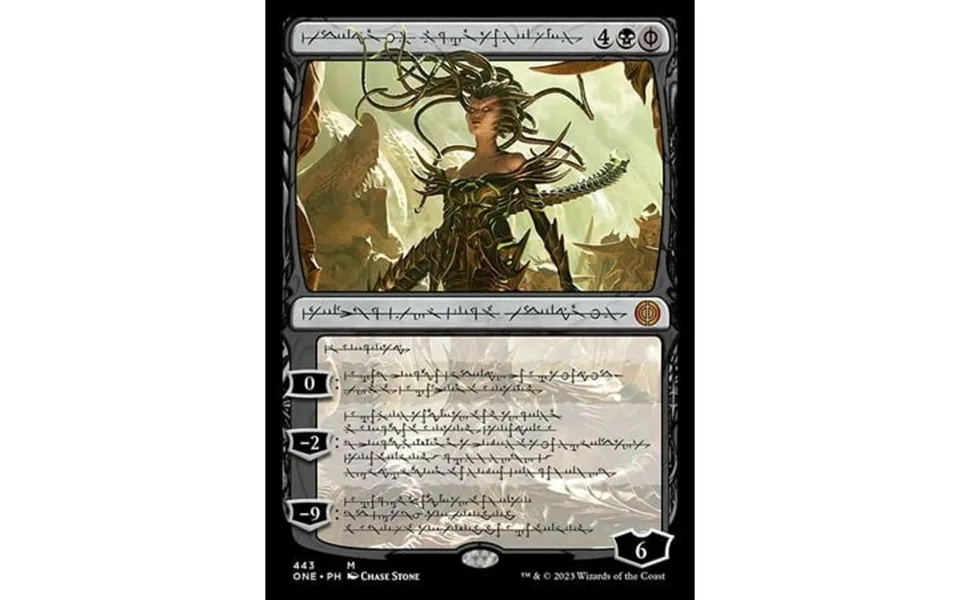 Mtg Phyrexia All Will Be One Mythic Rare Vraska Betrayal S Sting Compleat Foil V2 443