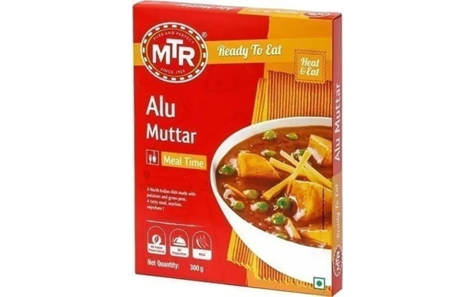 Mtr Alu Muttar Ready-to-eat 10.5 Oz Box Pack Of 2