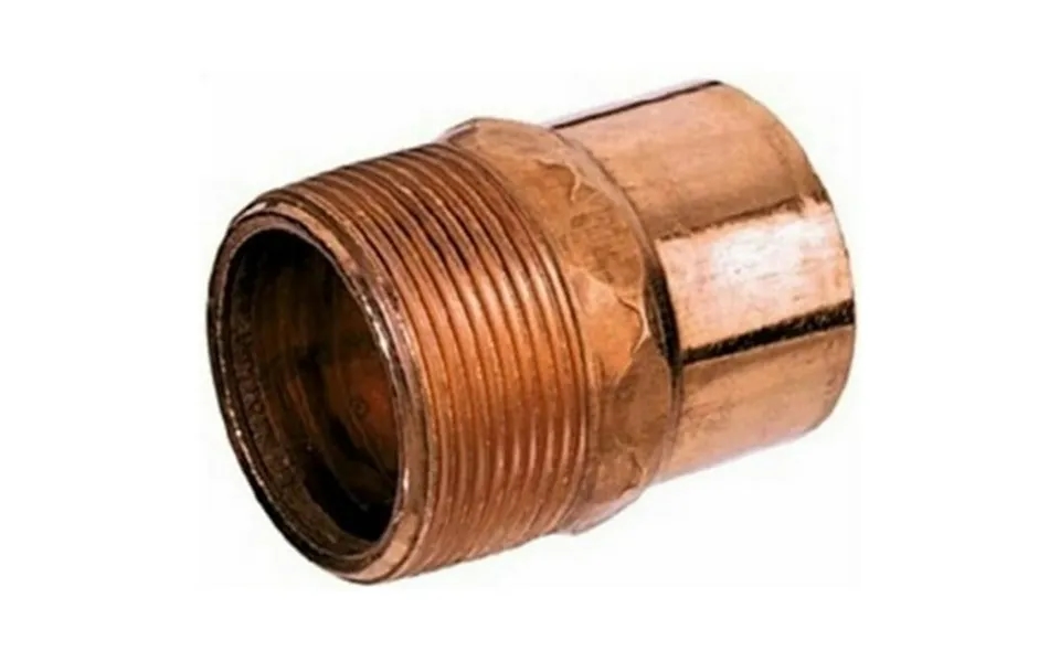 Mueller Streamline 0.5 In. Threaded T X 0.5 In. Pt Wrought Copper Adapter - Pack Of 50
