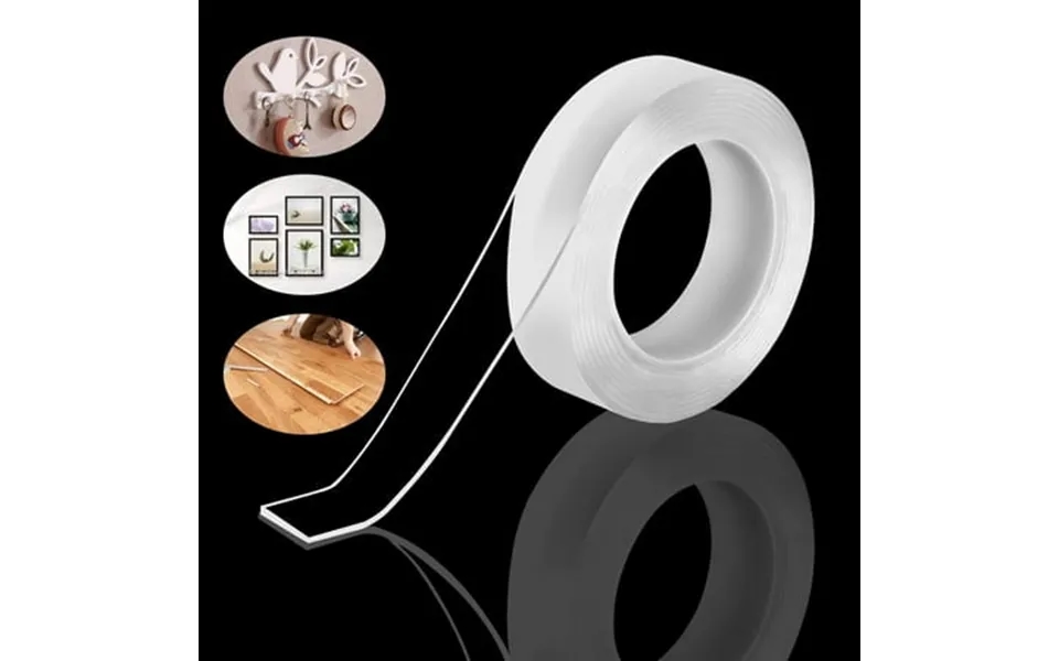 Multifunction Nano Tape-traceless Washable Adhesive Tape - Free To Remove Transparent Double Sided Tape For Paste Photos