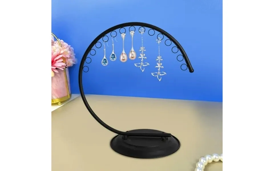 Multifunctional Lingerie Shop Display Stand Underwear Bra Hanging Rack For Online Underwea Showing Black Hanging Tableto