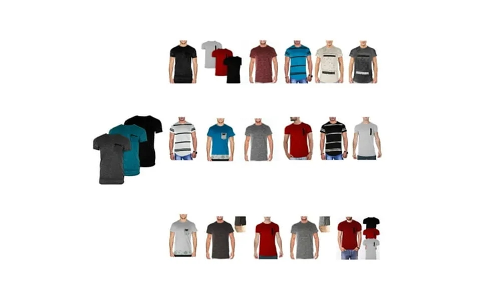 Multipack Regular L Size Casual Designer Short Sleeve Male T-shirt