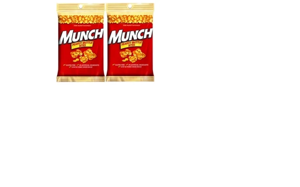 Munch Pure Goodness Brittle Bites - Gluten-free On-the-go Snack 2 Pack 0