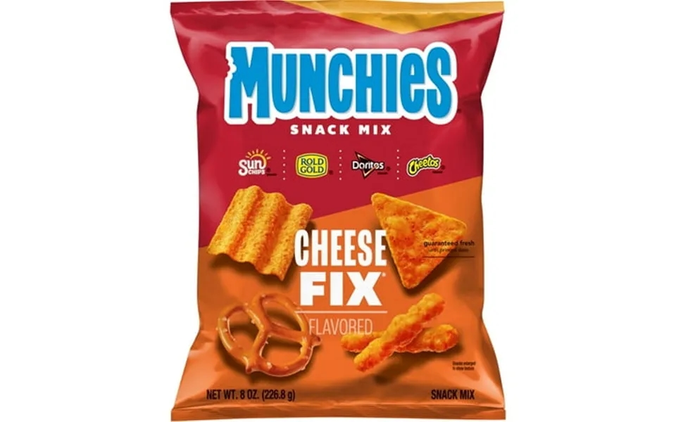 Munchies Cheese Fix Snack Mix 8 Ounce Bag