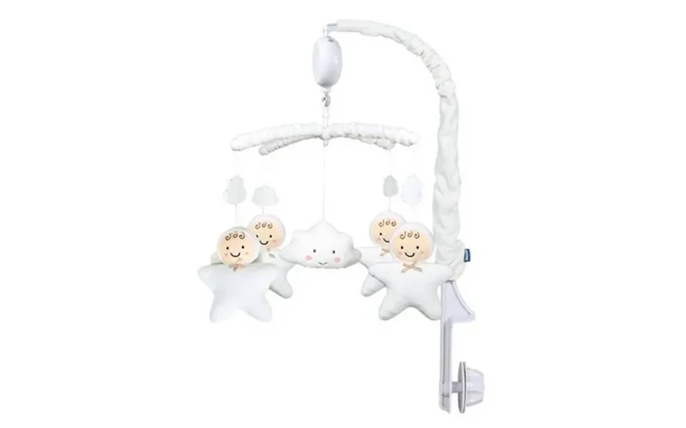 Musical 360 Rotation Baby Animals Baby Mobile With 12 Lullabies White