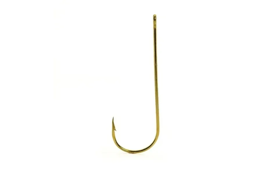 Mustad Aberdeen Extra Fine Point Bent In Blonde 10 Ct