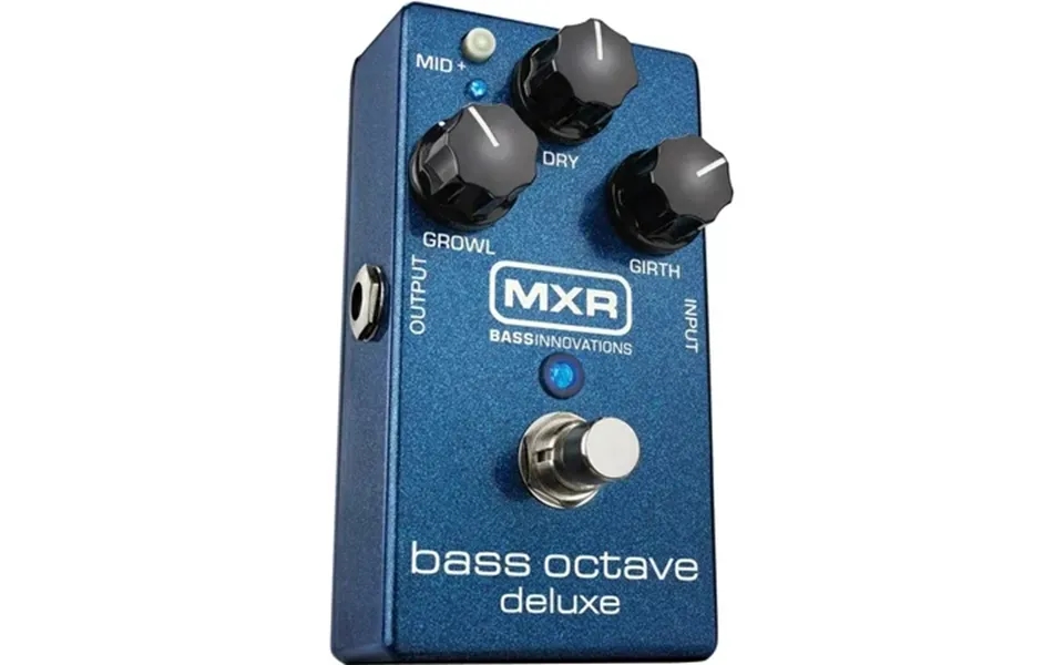 Mxr Bass Octave Dlx Eff Pedal