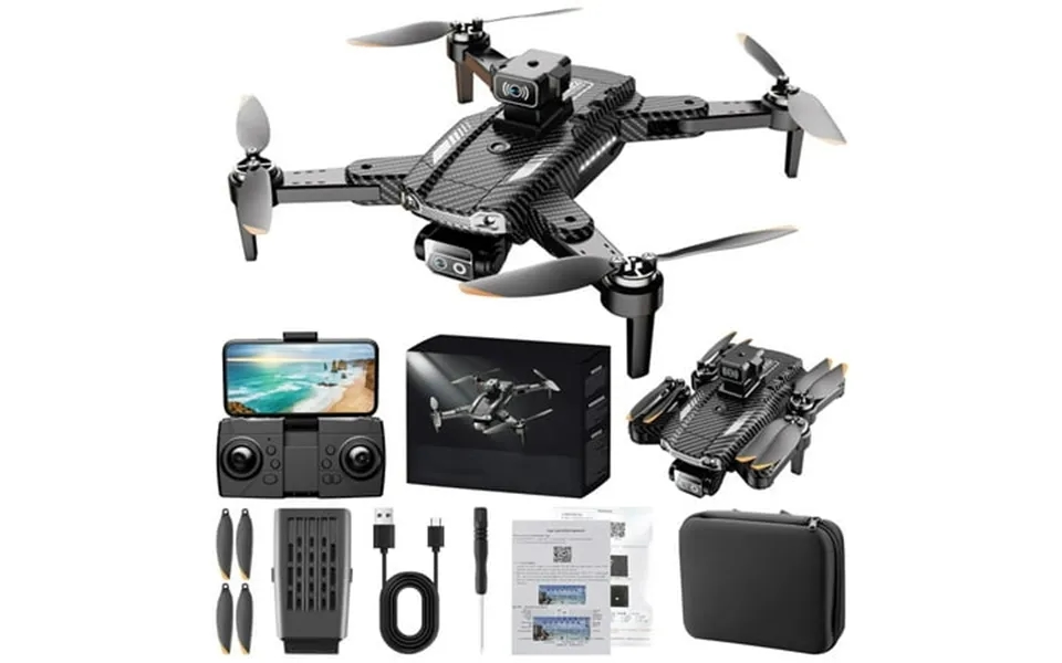 Mxtpov Brushless Motor Drone Foldable Drones With Camera For Adults 4k Dual Esc Camera Fpv Drone Rc Quadcopter With Obst