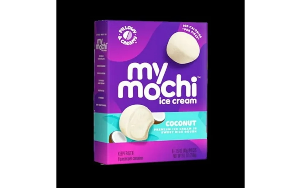 My Mochi Coconut Ice Cream 9.1 Ounce -- 12 Per Case