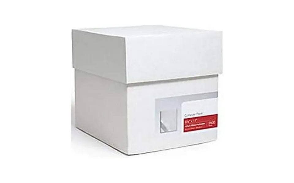 Myofficeinnovations 9.5 X 11 Continuous Paper 20 Lbs. 92 Brightness 2500 Ct 177154