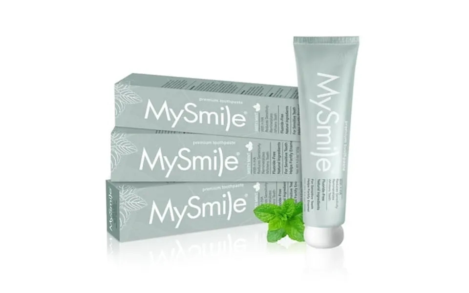 Mysmile Anti-sensitivity Toothpaste With 10% Nano-hydroxyapatite For Adults 3 Pack Fluoride-free Teeth Whitening Toothpa