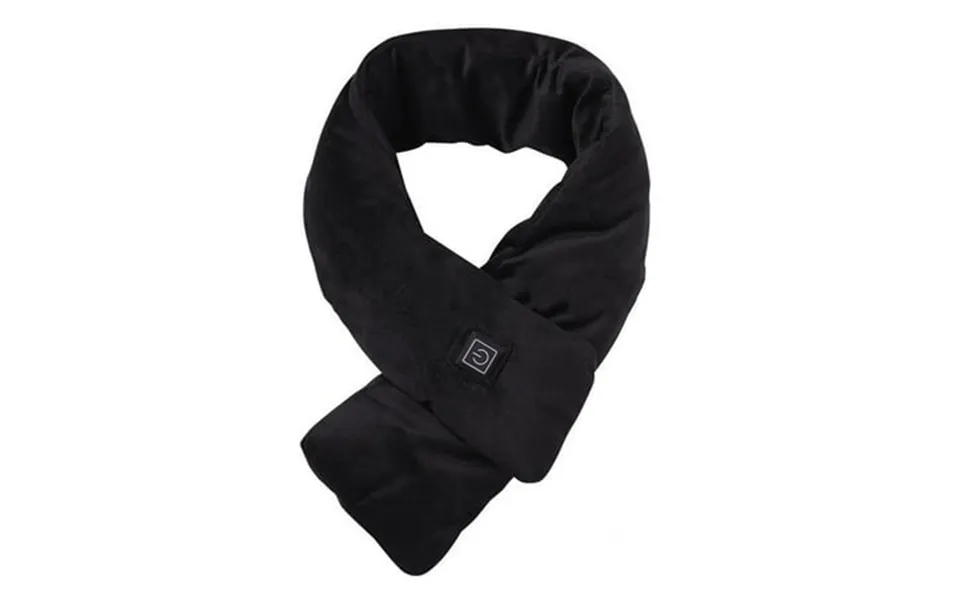 Naierhg 3 Speed Adjustment Rechargeable Heating Scarf Smart Women Men Message Usb Plug Neckerchief For Outing
