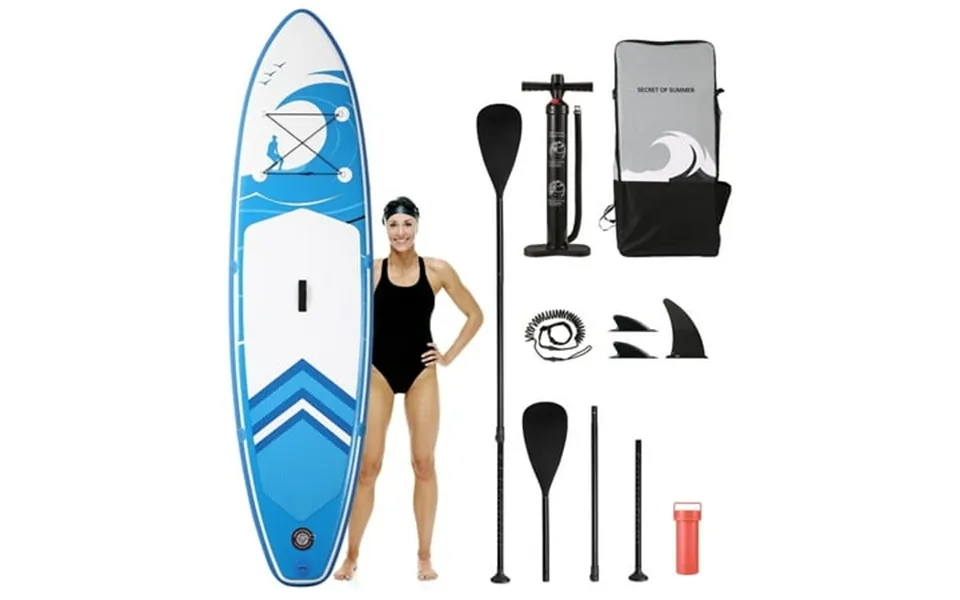 Naipo Inflatable Paddle Board Stand Up Paddle Board 6 In Thick With Sup Accessories & Carry Bag & Fast Pumping For Adult