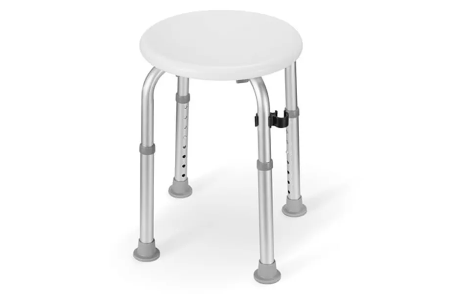 Naipo Shower Stool Height Adjustable Round Bathing Chair Seat For Compact Tubs Safety For Adults The Elderly Pregnant Wo